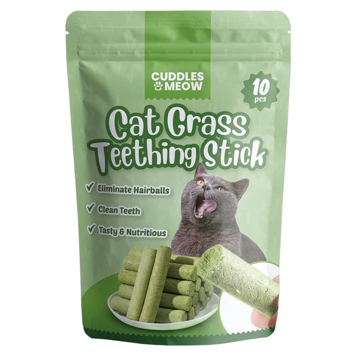 Cat Grass Teething Stick