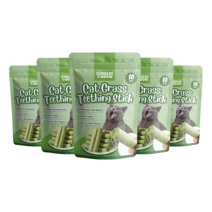 Cat Grass Teething Stick
