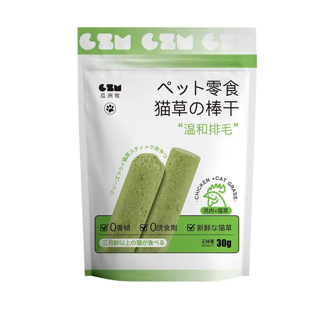 Cat Grass Teething Stick