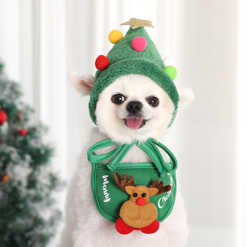 Santa Paws Duo ( Hat + Scarf)