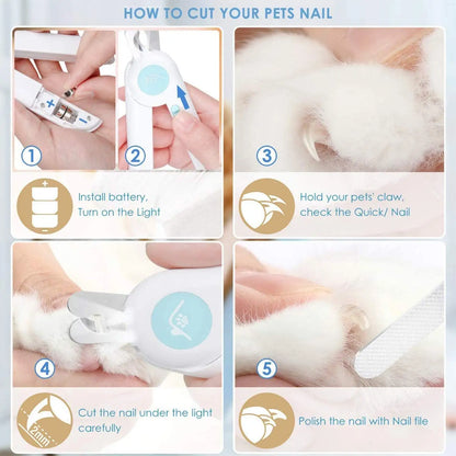 LED Pet Nail Clipper