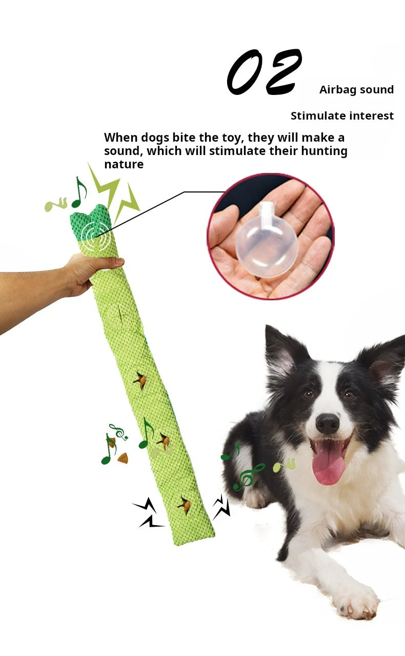 Snail Squeaky Feeder Toy