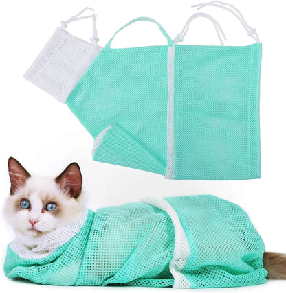 SafeWash™ Cat Bath Bag ( Under 15 Lbs)