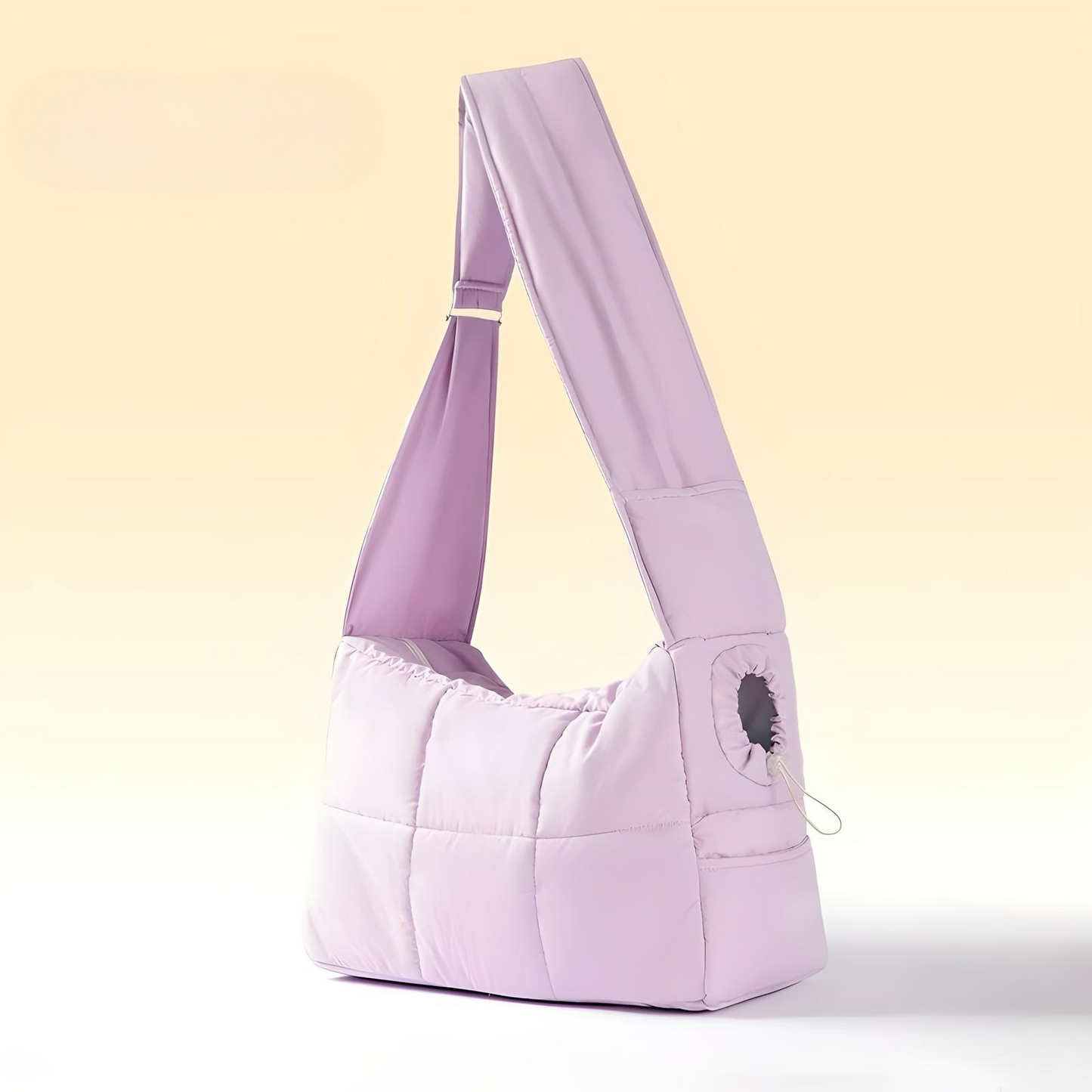 Warm Pet Shoulder Carrier Bag for Cats & Puppies ( For Pet Under 16.5 Lbs)